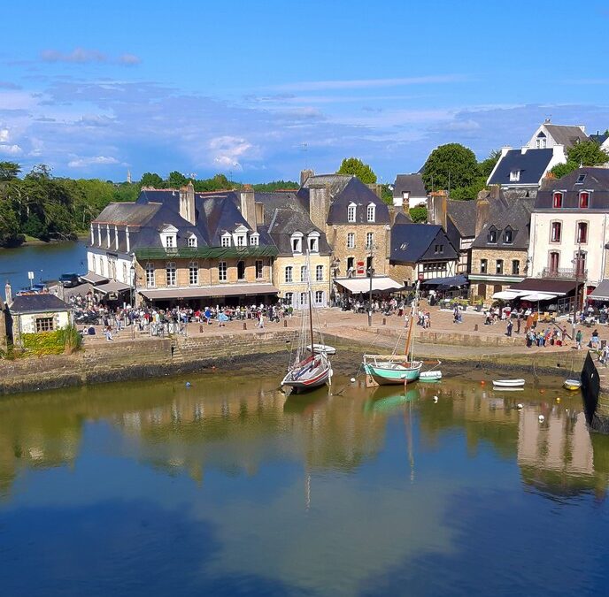 Auray et le port de Saint-Goustan