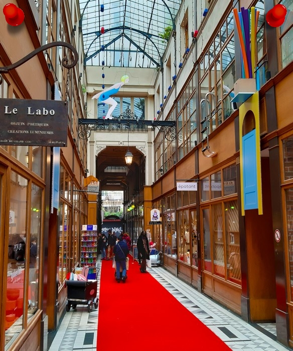 Le passage du grand cerf. Les passages couverts dans Paris. Jeu de piste dans Paris