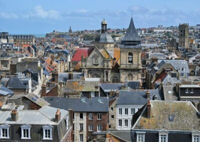 Roadtrip Côte d'Albâtre - Dieppe vue depuis le château