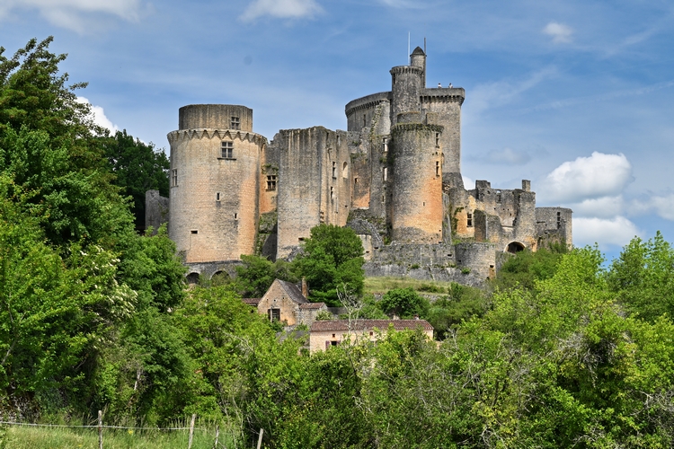 Château de Bonaguil road trip dans le Lot