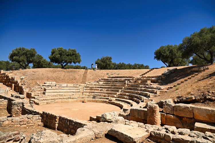Théâtre du site d'Aptera - Chania - Crète