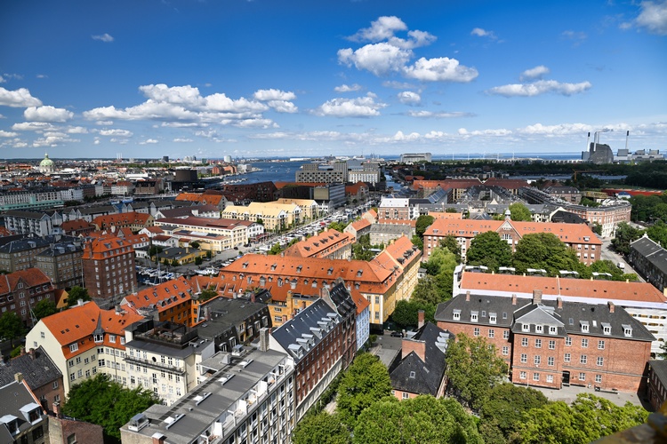 Copenhague depuis Notre Sauveur