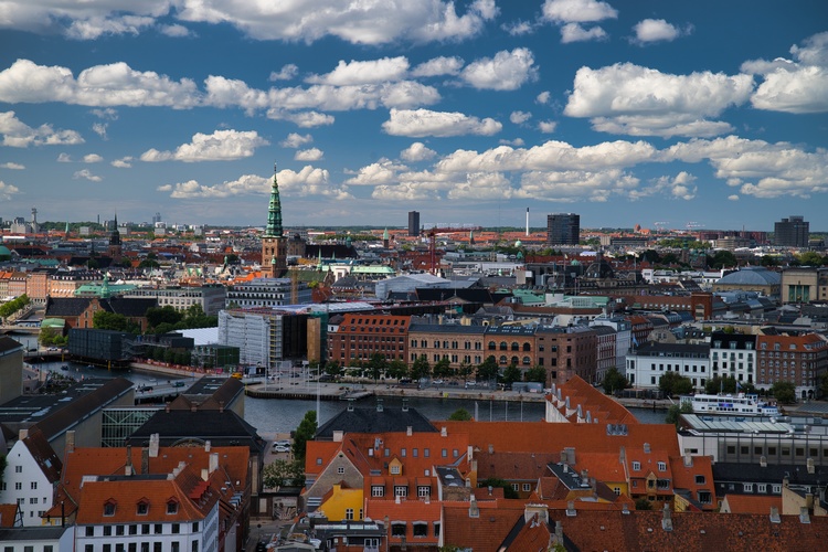 Copenhague depuis Notre Sauveur
